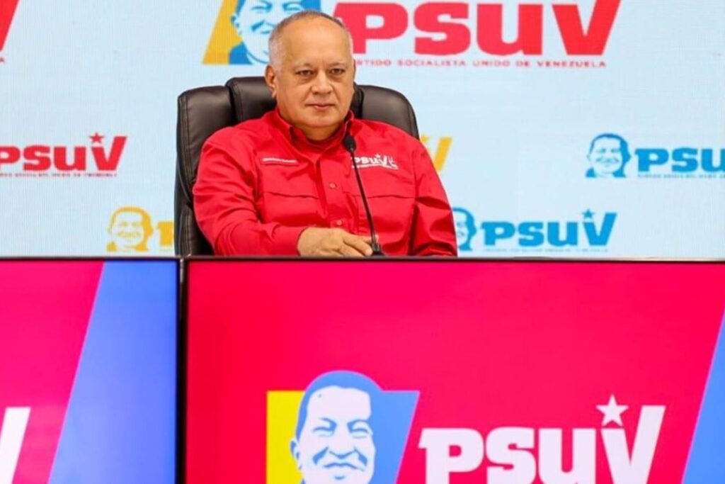 El alarde de Diosdado Cabello para ocultar el desespero ante el asedio de EEUU