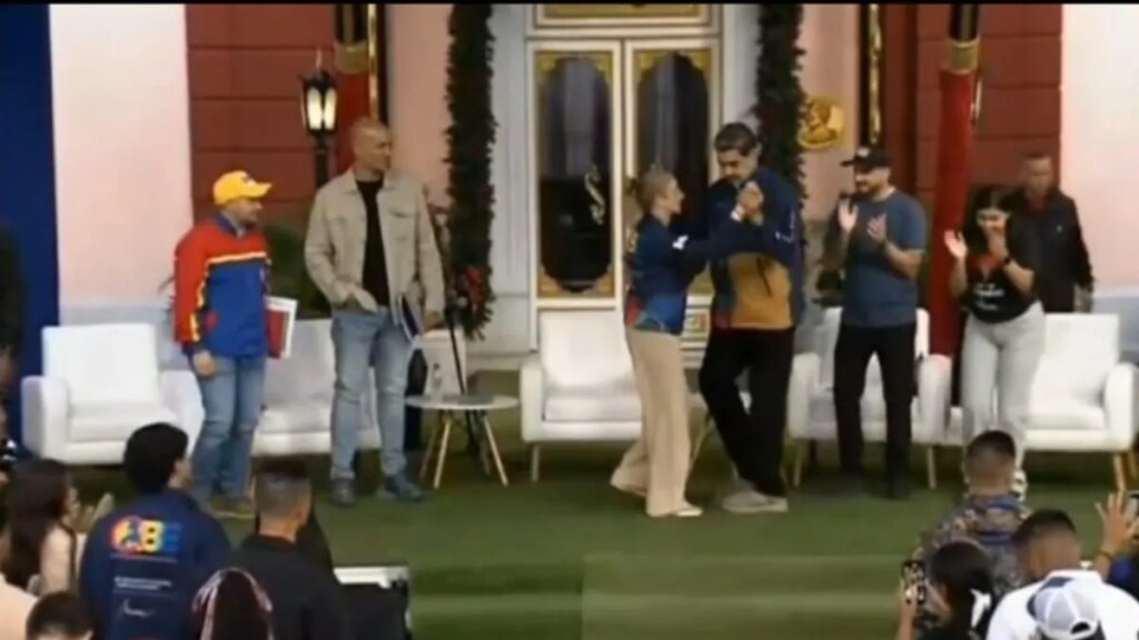 El baile de Nicolás Maduro en medio de las tensiones con EEUU: No me para nadie