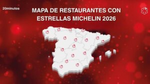 El mapa con todas las Estrellas de la Guía Michelin 2026