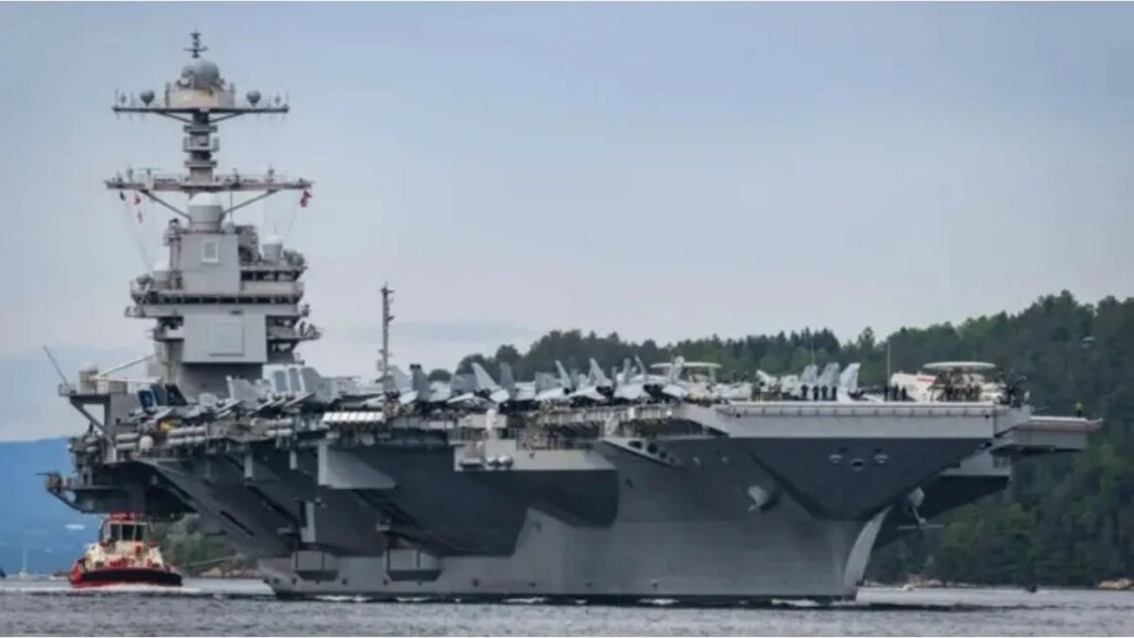 El portaaviones más poderoso del mundo se incorpora al operativo de EEUU en el Caribe