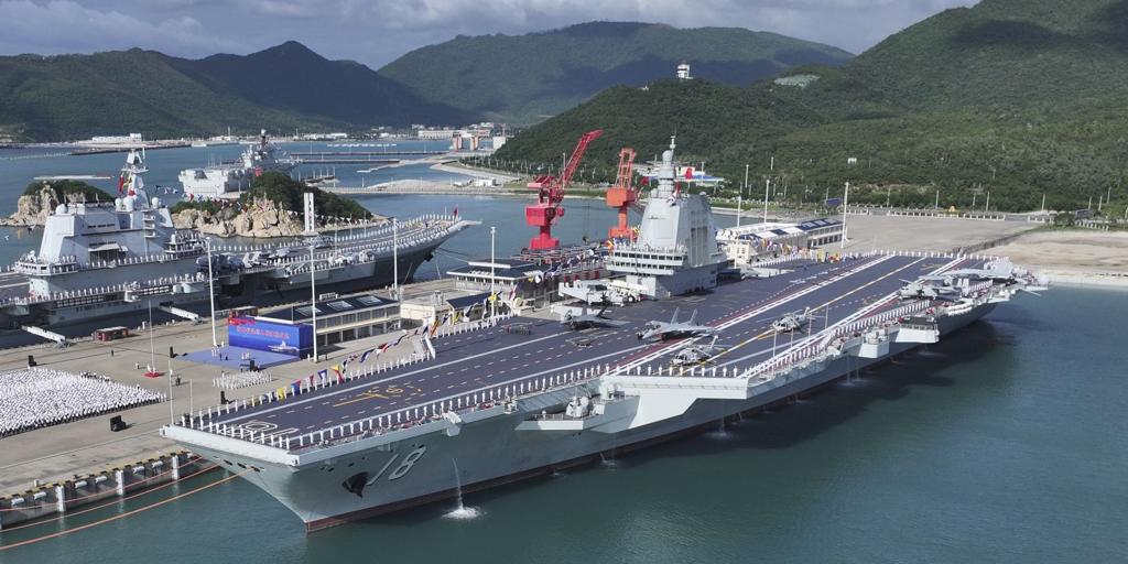 El portaviones Fujian reafirma el auge naval de China para desafiar a Estados Unidos en el Pacífico