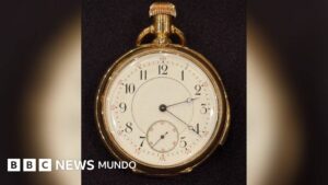 El reloj de un pasajero del Titanic alcanza el precio récord de US$2,33 millones en subasta