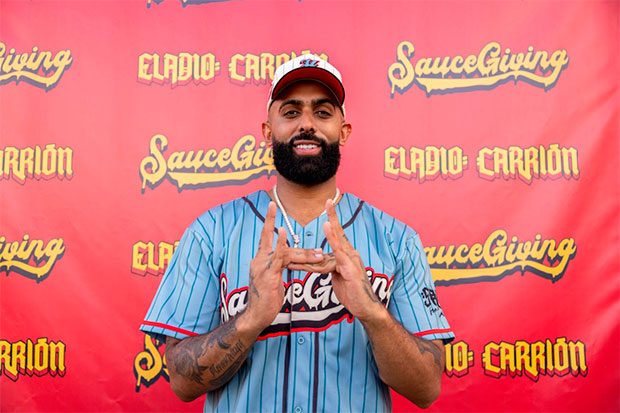 Eladio Carrión reúne a deportistas y artistas para celebrar 'Saucegiving' en Puerto Rico