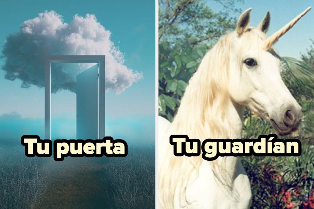 Elige entre estas puertas mágicas y te diré qué criatura te protegería