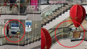 En video | Pánico en Bucaramanga por balacera en reconocido centro comercial: hubo un intento de robo a joyería, un policía muerto y un ladrón abatido
