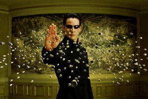 Esta escena de Matrix hizo un chistaco informático muy bueno que acabó convertido en una serie de teorías sobre el destino de Neo