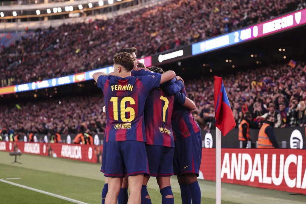 Fiesta completa del Barça para inaugurar el Spotify Camp Nou