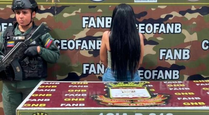 GNB arresta a mujer con droga en sus partes íntimas en la frontera