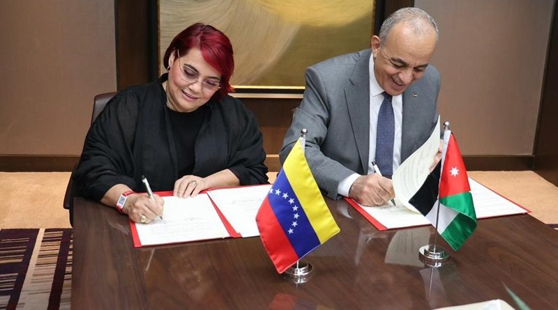 Gobierno venezolano y Jordania expanden conexiones turísticas