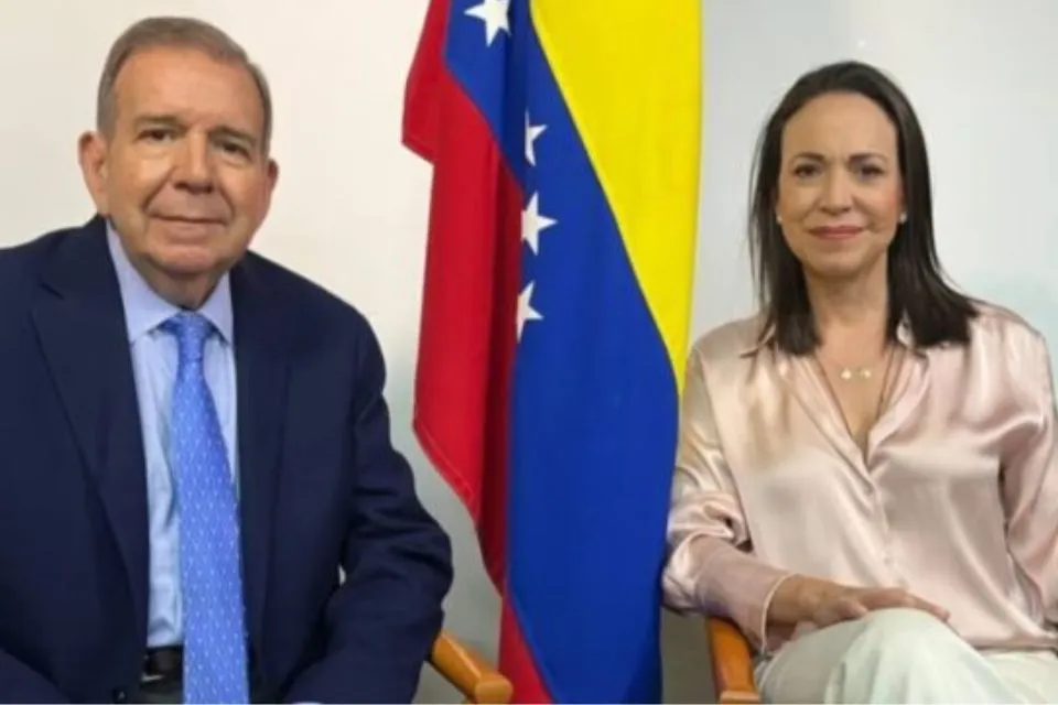 María Corina Machado Edmundo González