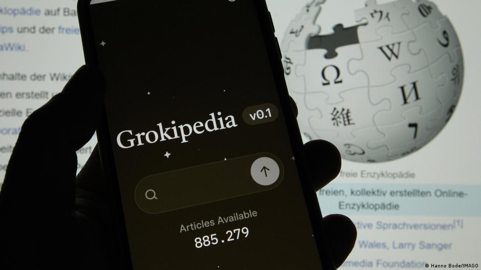 Grokipedia de Elon Musk usa "fuentes dudosas", según estudio – DW – 15/11/2025