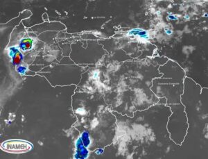 Inameh pronosticó otra jornada con lluvias dispersas para este sábado #8Nov