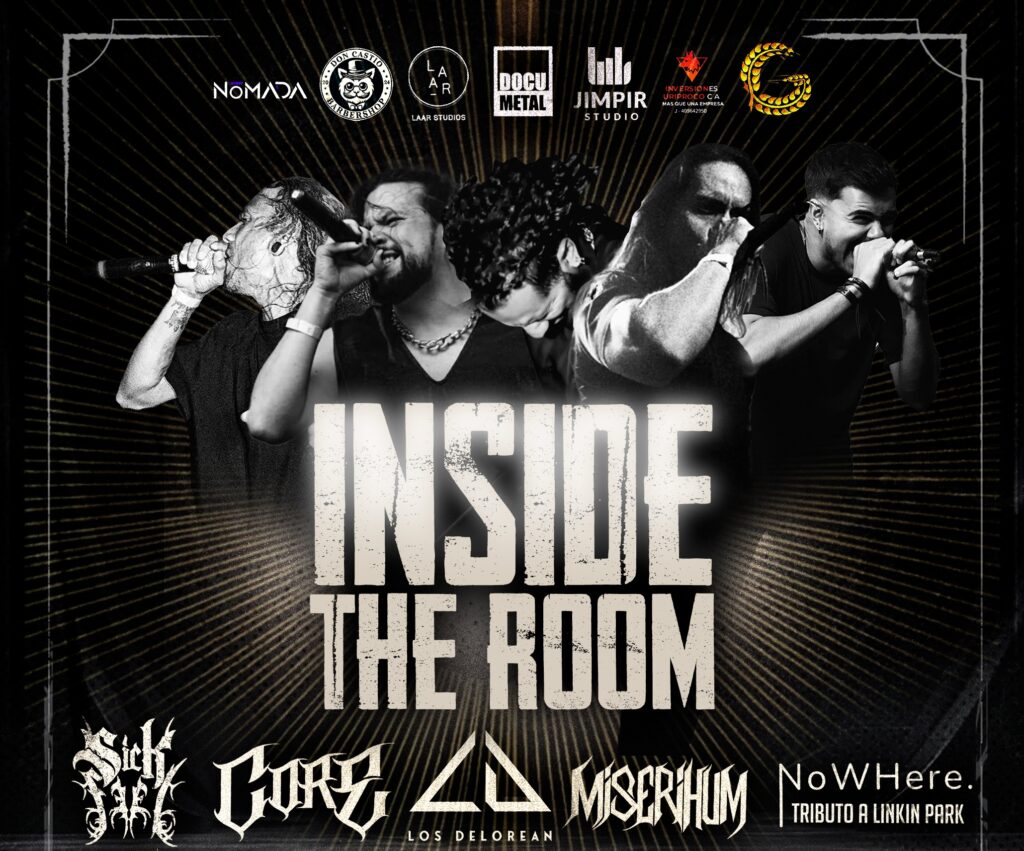Inside the Room sacude a los Altos Mirandinos con el poder del metal venezolano - AlbertoNews
