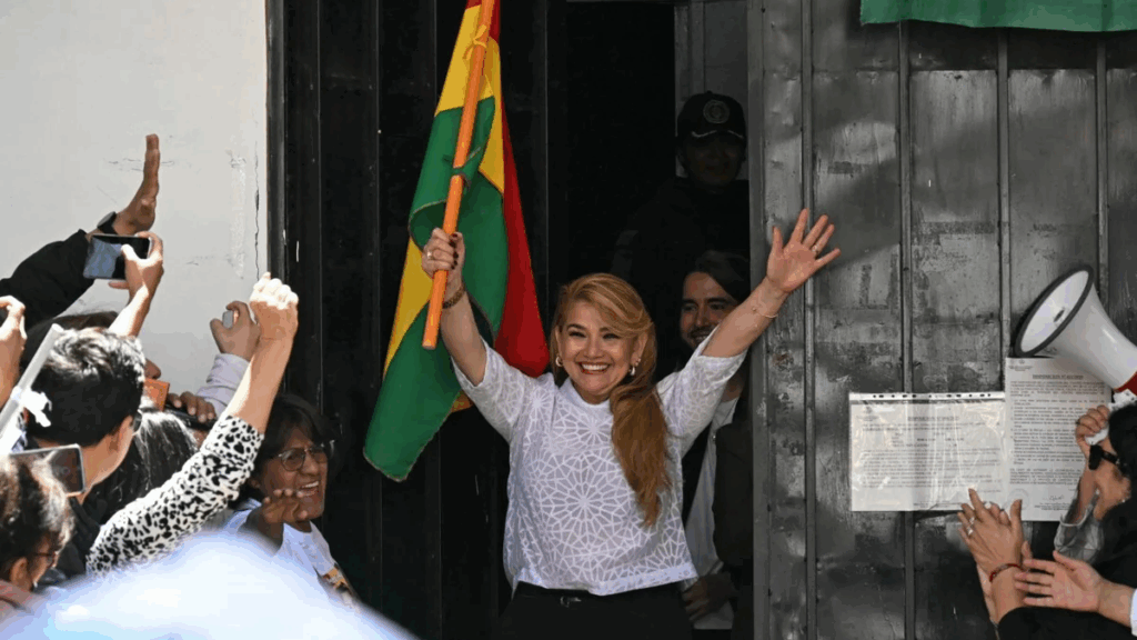 Jeanine Áñez fue liberada tras la anulación de su condena por el caso Golpe de Estado II