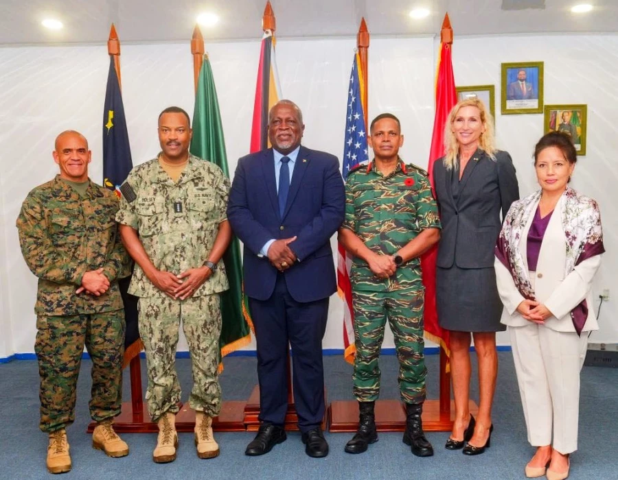 Jefe del Comando Sur de EEUU se encuentra de visita en Guyana