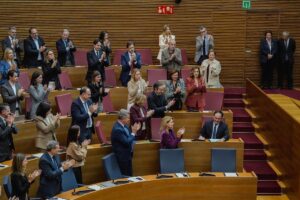 Juanfran Pérez Llorca, investido presidente de la Generalitat Valenciana con los 40 votos del PP y los 13 de Vox | europapress.es
