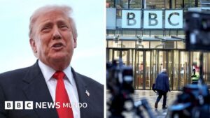 La BBC se disculpa con Trump por la edición de un documental sobre él, pero rechaza pagarle una compensación