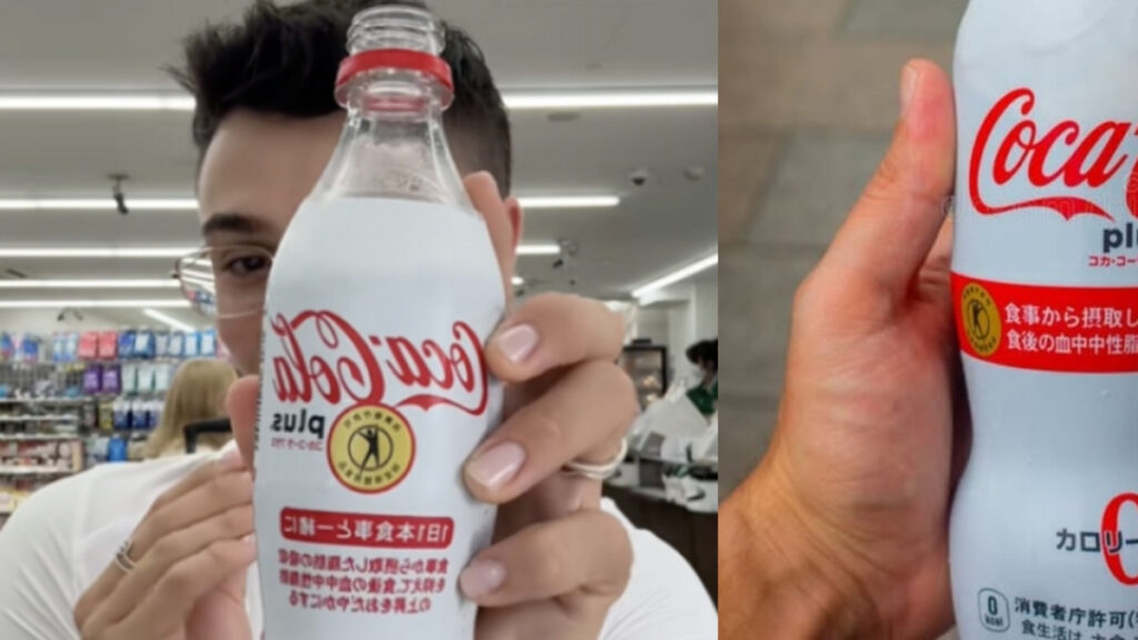 La Coca-Cola blanca que solo se consigue en Japón y promete 'beneficios para la salud'