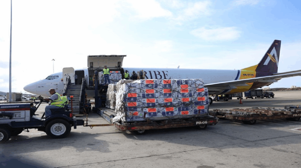 Llegaron más de un millón de vacunas procedentes de la India