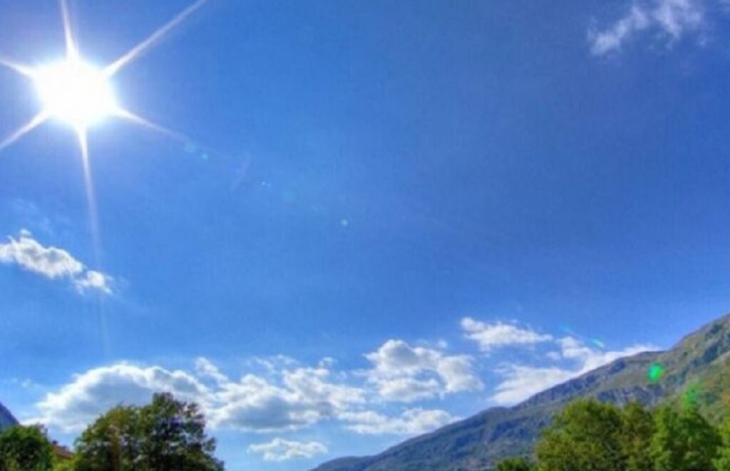 Lluvias con tendencia a disminuir en gran parte del territorio nacional