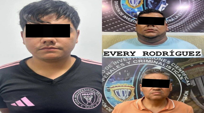 Los detienen por extorsión a más de 30 empresas en Aragua