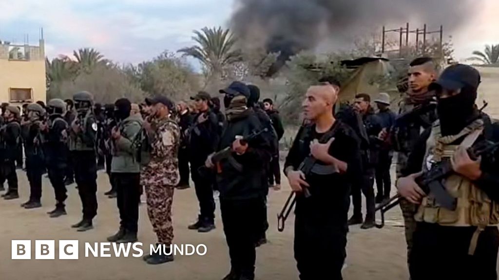 Los grupos armados palestinos enfrentados a Hamás en Gaza que son apoyados por Israel y EE.UU.