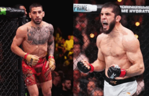 Makhachev acepta el desafío de Topuria para pelear en la Casa Blanca