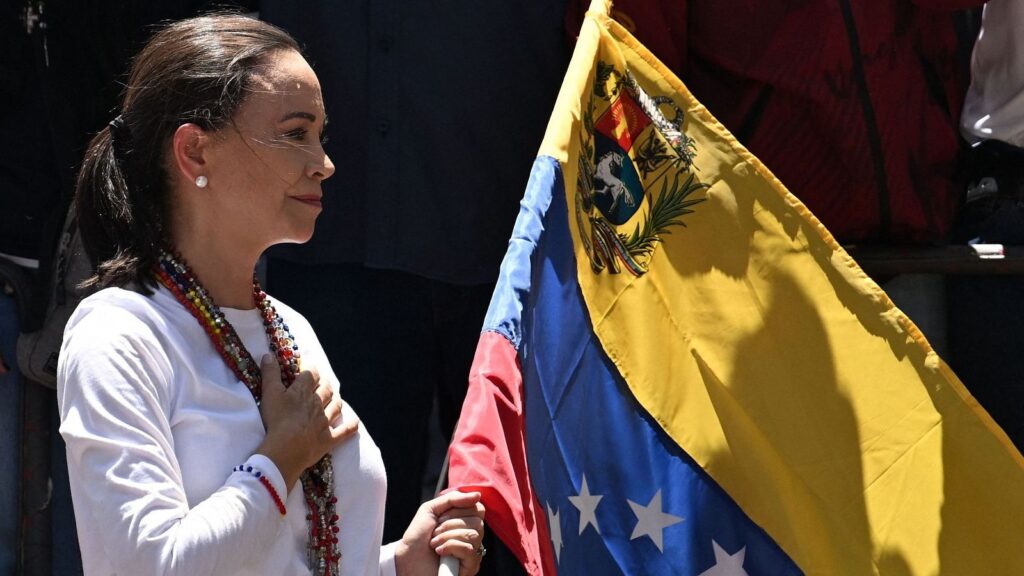 María Corina Machado: El pueblo venezolano apoya totalmente al presidente Trump y su estrategia