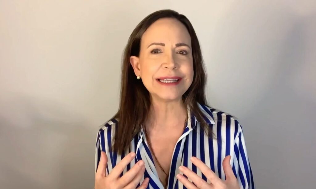 María Corina Machado: Estoy convencida de que soy más útil aquí, cerca del pueblo venezolano