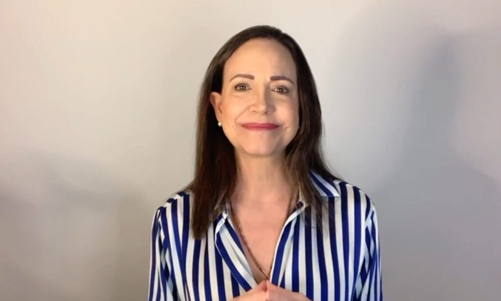 María Corina Machado a jóvenes europeos: Venezuela será libre y estaré honrada de recibirlos aquí