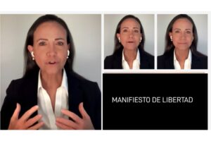 María Corina Machado presenta su «Manifiesto de Libertad»