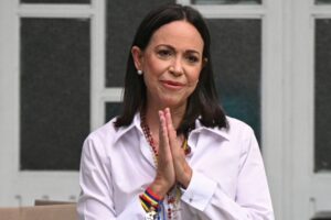 María Corina Machado recibió con gratitud el reconocimiento del Congreso de Perú por el Nobel de la Paz