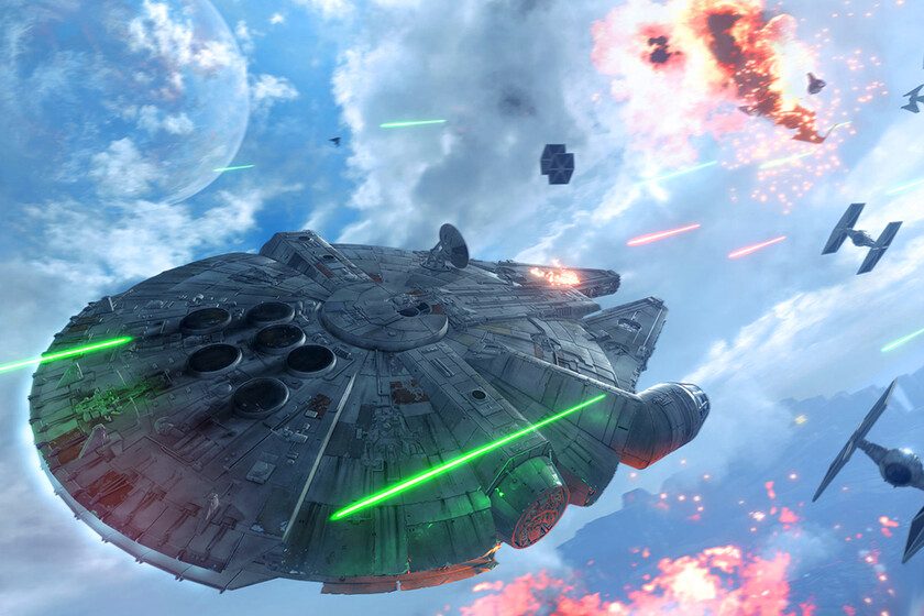 Mi versión favorita del Halcón Milenario nunca apareció en las películas y series de Star Wars, pero aun así espero verla algún día
