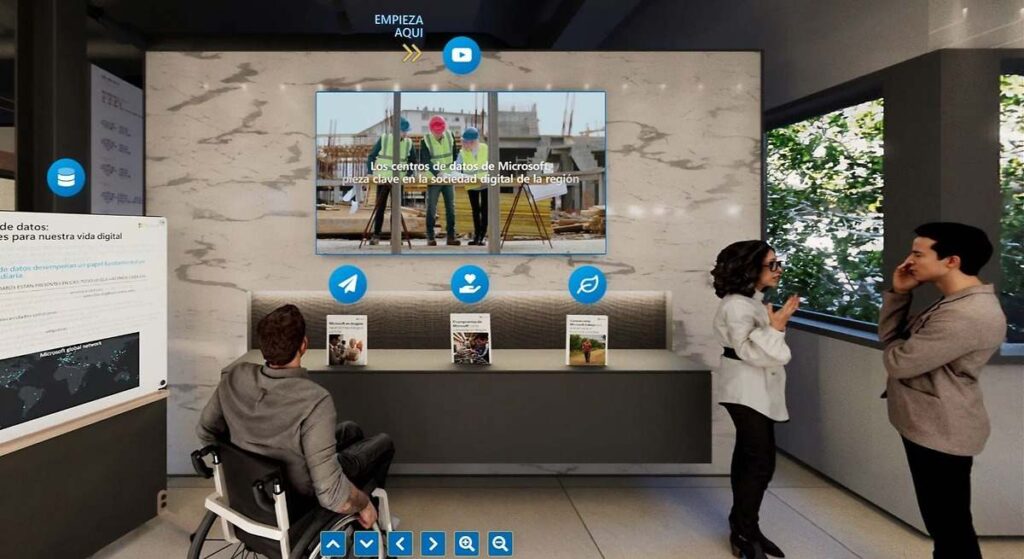Microsoft lanza un aula virtual para dar a conocer sus centros de datos en Aragón