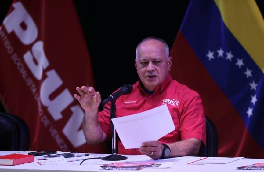 "Mientras menos imperialismo, más libertad": Cabello celebró el rechazo a bases militares en Ecuador
