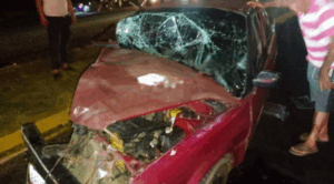 Mueren mujer y su bebé en brutal choque en la C-1 en Maracaibo