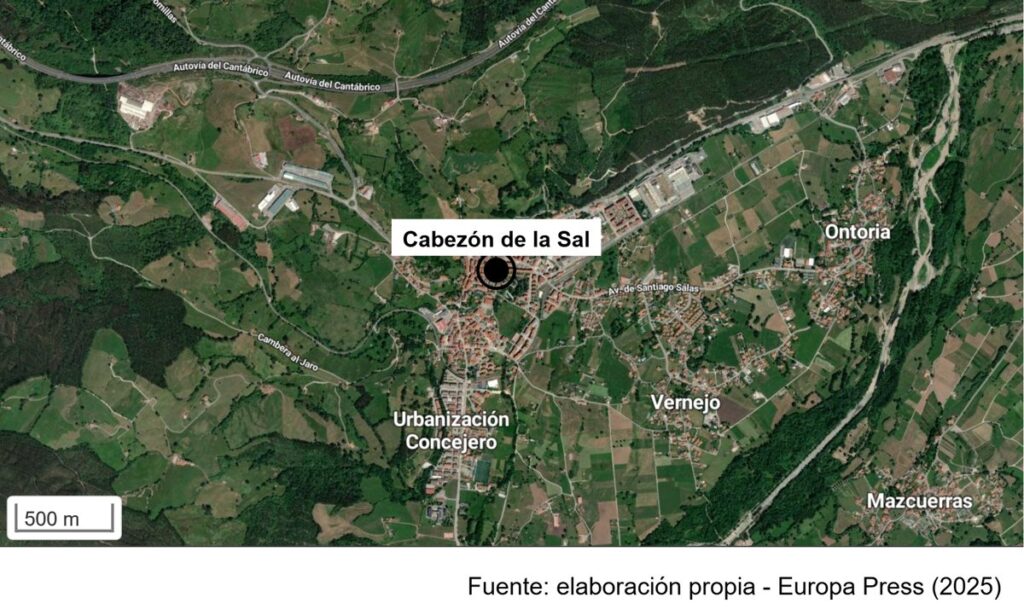 Mueren tres jóvenes tras salirse de la vía su vehículo en Cabezón de la Sal (Cantabria)