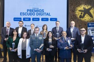 Navantia, Hisdesat, WeHumans, Guardia Civil y Comunidad de Madrid, premios de ‘Escudo Digital’