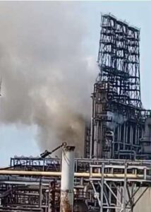 Nube de humo tóxico afectó a poblados de Anzoátegui y Sucre