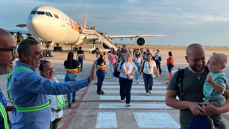 Nuevos turistas rusos llegan a Venezuela
