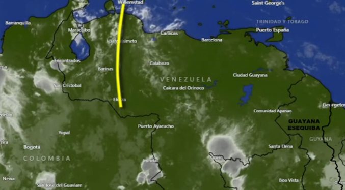 Onda tropical N° 53 se desplaza por el occidente de Venezuela