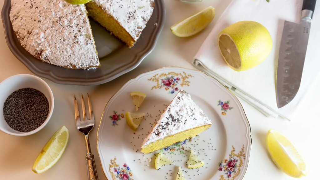Pastel de limón sin gluten y bajo en carbohidratos, una receta ideal para la dieta keto