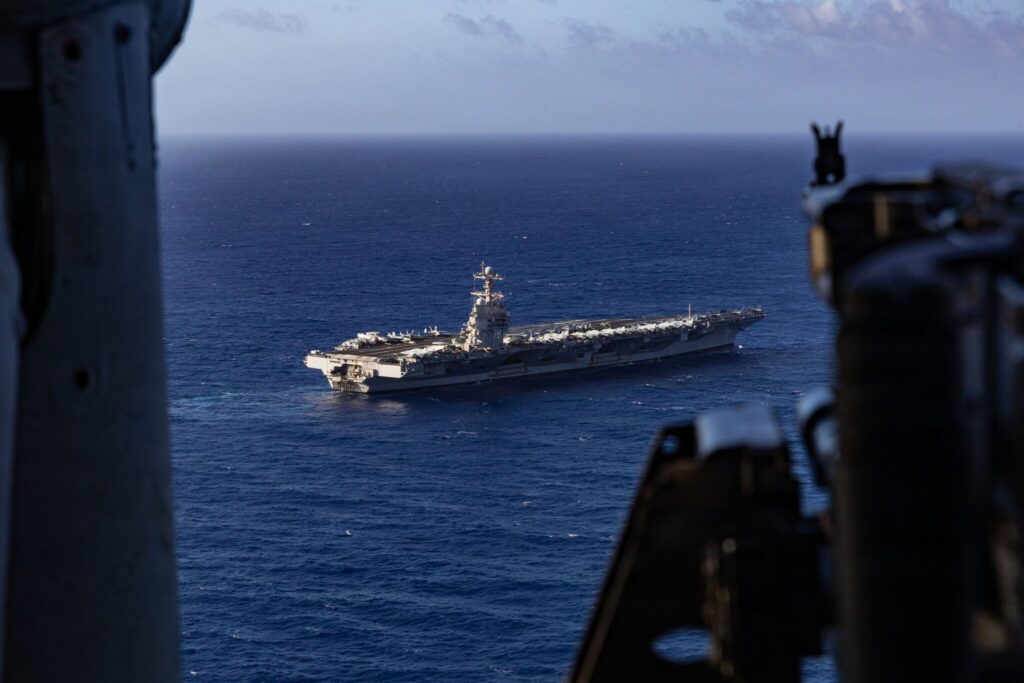 Portaviones USS Gerald Ford ingresa a área de influencia del Comando Sur
