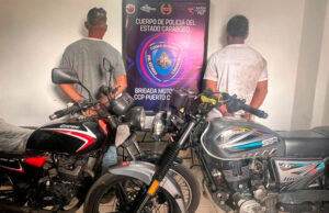 Presos por robarle la moto a un joven cuando simularon estar accidentados en Puerto Cabello