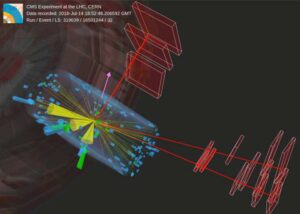 Primera observación de la creación de un solo quark t con los bosones W y Z