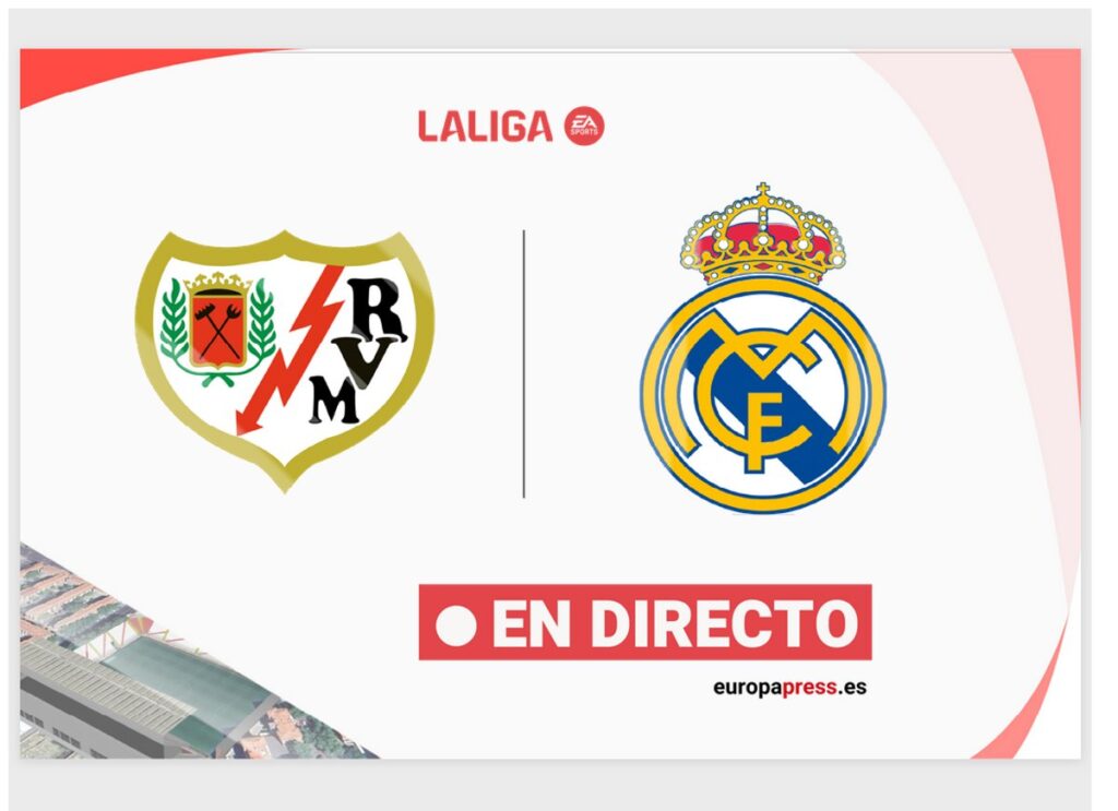 Rayo Vallecano - Real Madrid, en directo hoy: sigue el partido de LaLiga EA Sports minuto a minuto