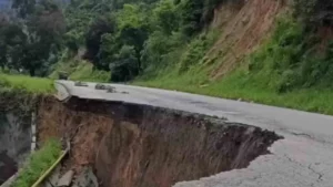 Reportan cierre total de la Panamericana tras lluvias en Mérida