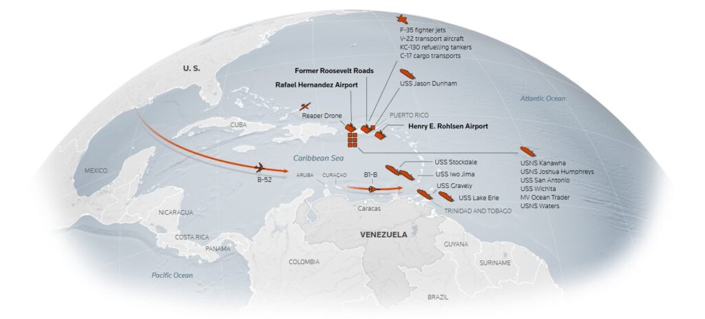 Reuters: Cómo Estados Unidos está preparando una base militar cerca de Venezuela