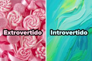 Sabré exactamente si eres más introvertido o extrovertido solo con tu selección en colores