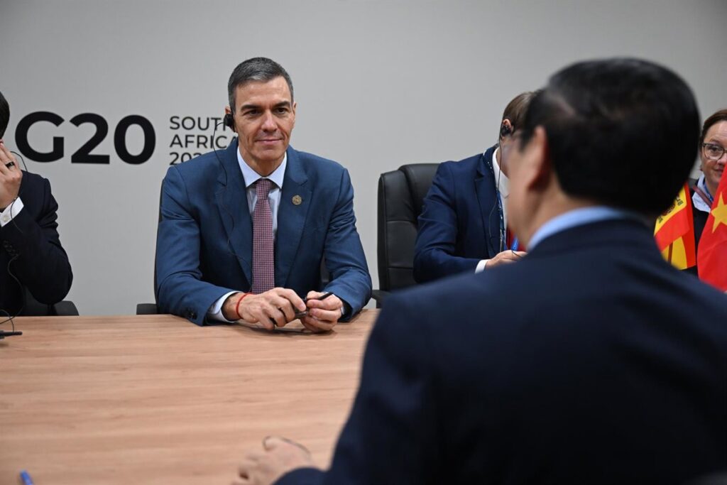 Sánchez advierte en el G20 de la "concentración extrema de riqueza" que "alimenta la polarización"
